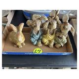 Rabbit Figurines