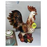 Ceramic Rooster (Chip on Tail)