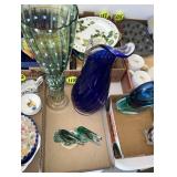 (3) Pieces Art Glass