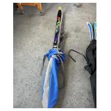Elan 963K Kevlar Skis, Poles & Bag