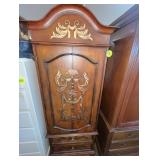 2 Door, 2 Drawer Armoire (71 Inch x 26 Inch x 17 I