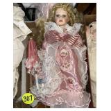 American Girl Doll w/Parasol