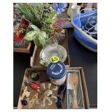 (2) Boxes Vases & Knick Knacks