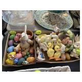 (2) Boxes Easter Decorative Items