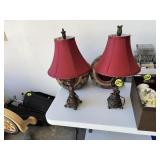 (2) Table Lamps