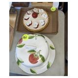Covered Pie Plate & Covered Cake Stand