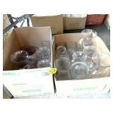 (2) Boxes Glass Vases