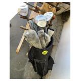 Set of Northwestern Golf Clubs