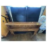 King Size Bed w/Head Board, Frame, Mattress & Box