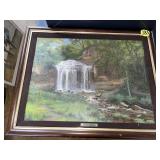 Cascade Falls Framed Painting