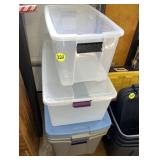 (5) Totes w/Lids