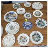 Assorted State & Anniversary Plates