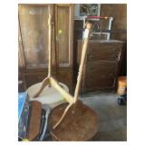 Round Lamp Table & Drum Top Table