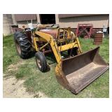 IH 674 Gas Tractor w/Hydraulic Loader & 6 Foot...