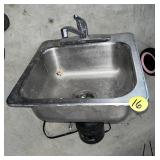 Single Stainless Sink w/Garbage Disposal...