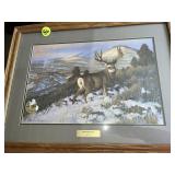 Hayden Lambson Framed Deer Print