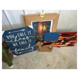 Framed Pictures & Home Interior Items