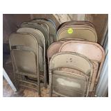 (16) Metal Folding Chairs