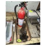 Jacks & Fire Extinguisher
