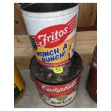 Campbell Soup Can & Fritos Can