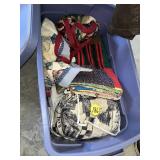Assorted Bedding in Tote