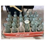 Coca Cola Bottles in Wooden Case