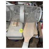 (2) Tackle Boxes, Skinning Board & Minnow Trap