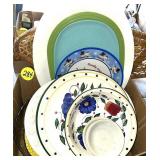 Assorted Platters & Dishes