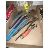 Adjustable wrenches & Fencing Pliers