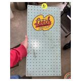 Leech Peg Board Sign