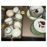 (2) Boxes Blue Ridge Dishes