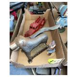 Cast Iron Fire Truck, Nutcracker & Bear