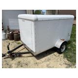 5 Foot x 8 Foot Enclosed Trailer