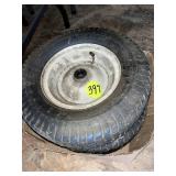 (2) 16x6.5x8 Tires & Wheels