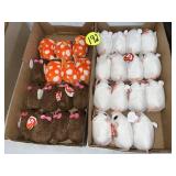 (2) Boxes Beanie Pigs