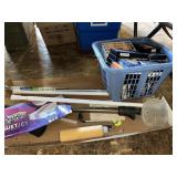 VHS Tapes & Curtain Rods