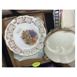 Vintage Calendar, Plate & Misc.