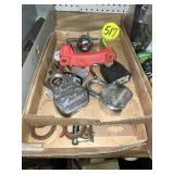 (2) Boxes Padlock & Tin Snips