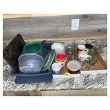 (3) Boxes Household Glassware