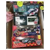 (4) Nascar Cars in Boxes