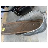 Tin Boiler & Kraut Cutting Board