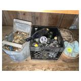 Clothes Pins, Bottles & Gallon Mop Bucket