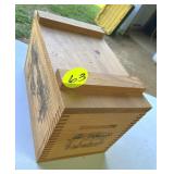 Dovetailed Lidded Beverage Box