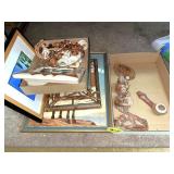 Clay Pipe & (2) Boxes Misc.