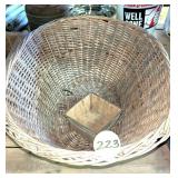 Wicker Clothes Basket