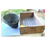 Cranberry Drying Box (Wetherby Box) & Basket
