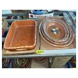 (2) Boxes Mexican Pottery