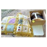 Homemade JayCee Quilt & Beekeeper Suit