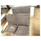 (2) Sets of Folding Seats