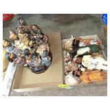 (2) Boxes Native American Dolls & Misc.